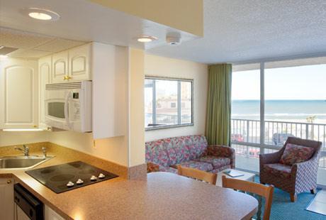Outrigger Beach Club Resort Ormond Beach Rum bild